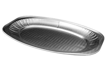 Aluminijumski ovali za serviranje hrane u većim kolličinama